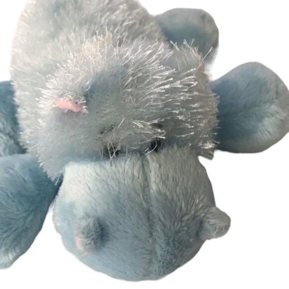 Ganz Lil'Kinz Hippo Plush Stuffed Animal Toy Blue - Picture 10 of 13